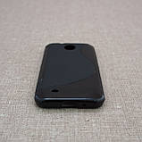 Чехол TPU Duotone HTC Desire 300 black, фото 3