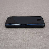 Чехол TPU Duotone HTC Desire 300 black, фото 4