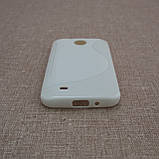 Чехол TPU Duotone HTC Desire 300 white, фото 3