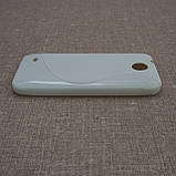 Чехол TPU Duotone HTC Desire 300 white, фото 4