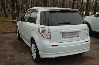 Ліхтарі Led тюнінг оптика Suzuki SX4 хром