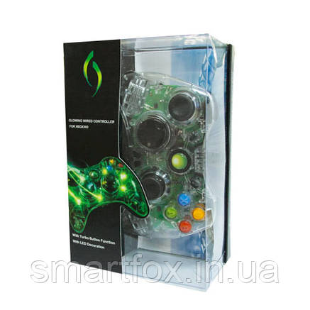 X-BOX 360 Controller Crystal Glowing, фото 2