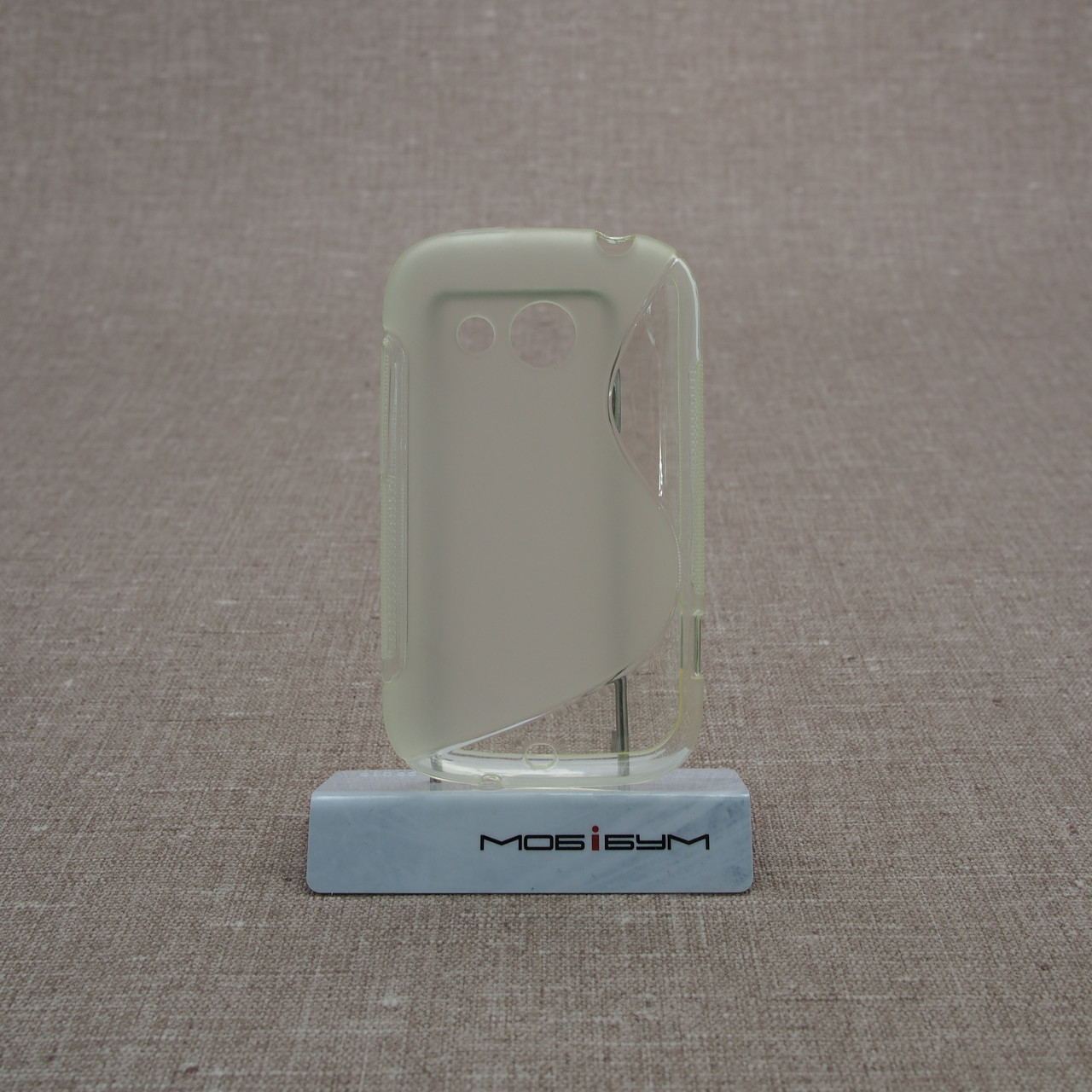 Чехол TPU Duotone HTC Desire C soft-clear, фото 1