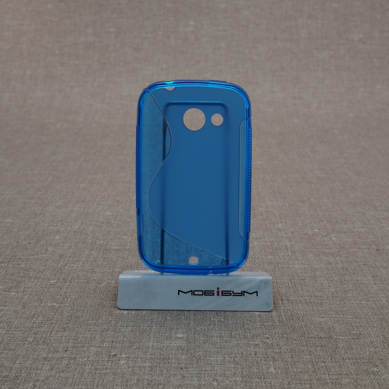 Чехол TPU Duotone HTC Desire C light-blue, фото 1