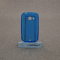 Чехол TPU Duotone HTC Desire C light-blue