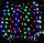Гірлянда сітка світлодіодна, 200 Led, 2x2 м, Мультиколор, фото 5