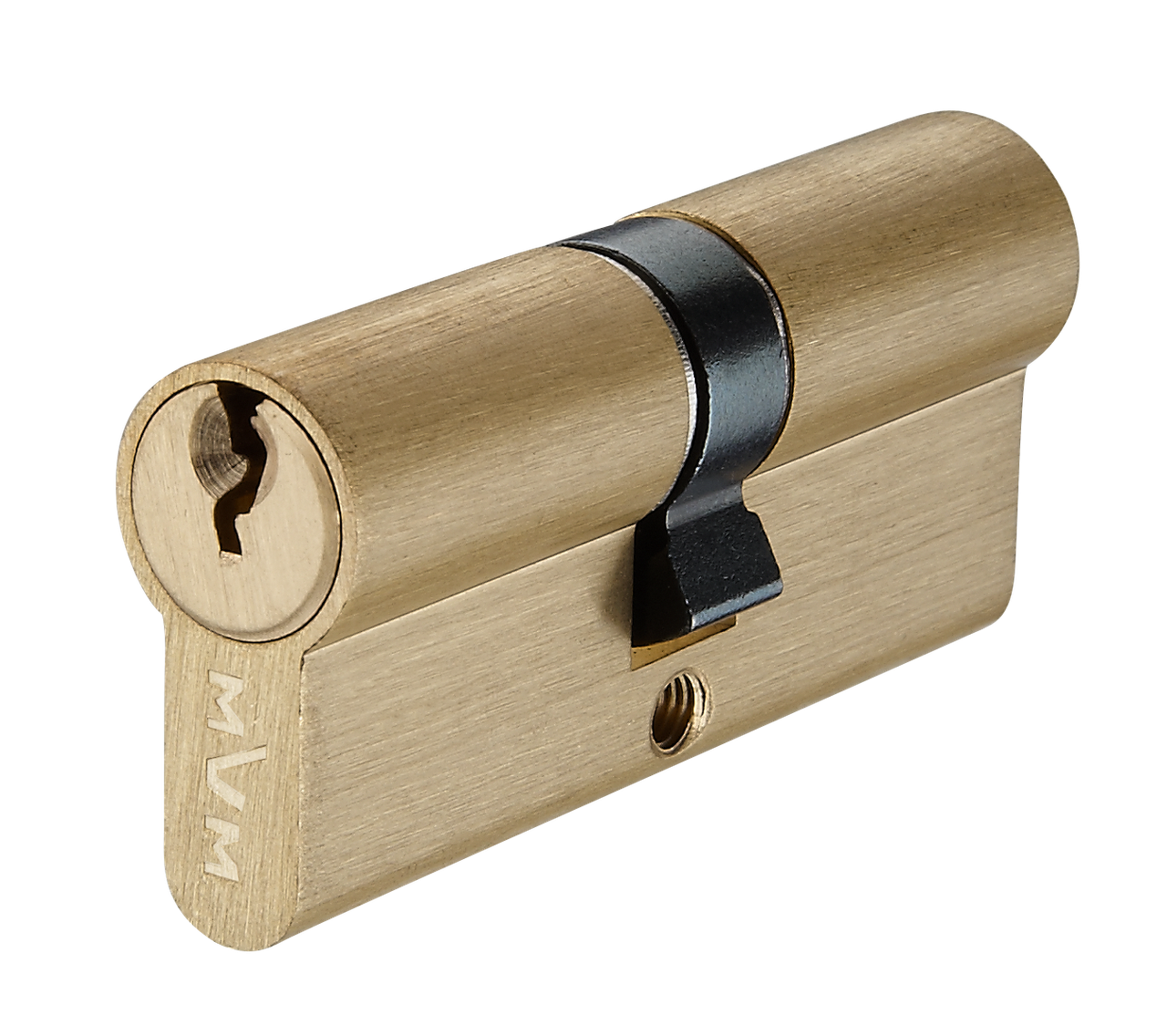 Циліндр англ. ключ, матова латунь MVM Р6Е 35/35 SB, фото 1