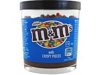 Шоколадная паста M& M with crispy pieces , 200 гр