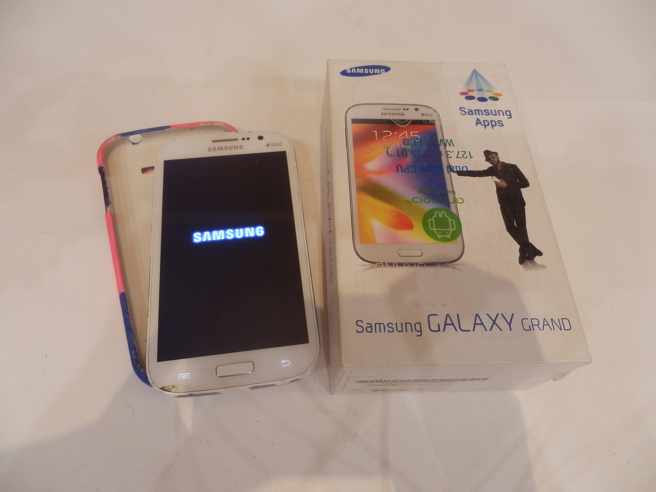 Samsung Galaxy Grand Duos I9082 White №5337 на запчасти