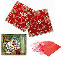 Грошові принади (набір із грошовим килимком "Колесо Фортуни" 17х17 см)