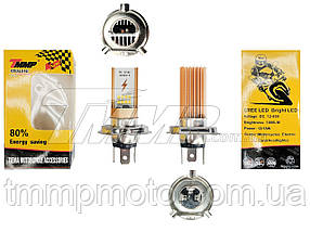 Лампа світлодіодна фари LED H4 (DC 12-85V, 1800 lm, 12/18W) TMMP, фото 2