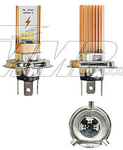 Лампа світлодіодна фари LED H4 (DC 12-85V, 1800 lm, 12/18W) TMMP, фото 5
