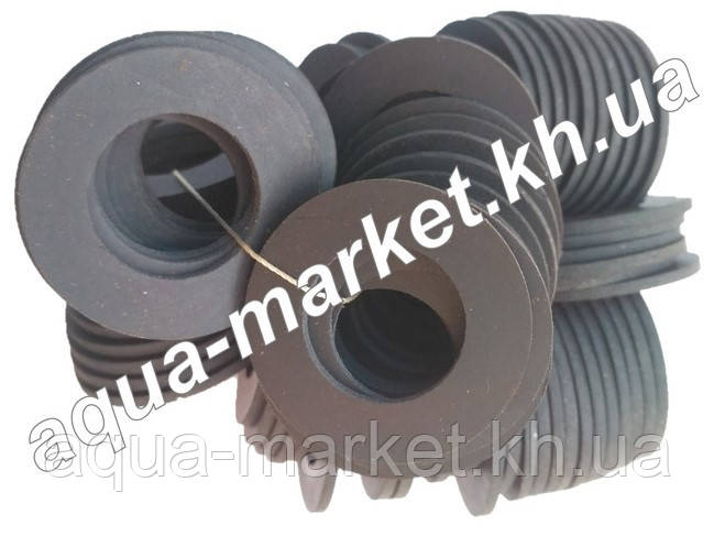 Прокладка 3/4" вн - 48*24*2 мм гумова(100 шт): продаж, ціна у Харкові ...