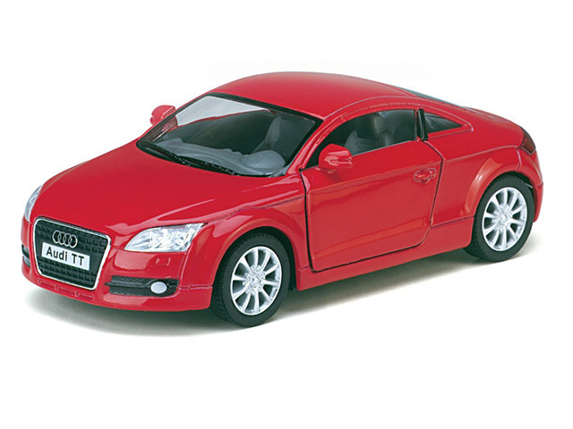Машина Kinsmart 1:32 Audi TT Coupe KT5335W метал інерційна 1:32, фото 1