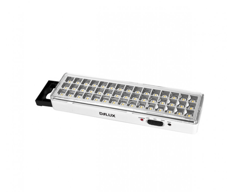 Світильник світлодіодний аварійний REL-401LED (3.7V1,5Ah) 45 LED 3W 230x65x30 акумуляторний