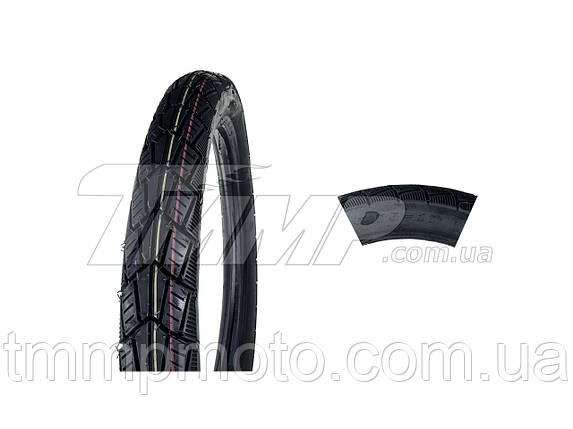Шина 2.75-17 TT 6PR J-06KE (без камери) ARP NEW, фото 3
