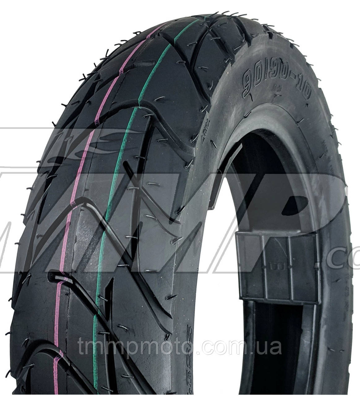 Шина 90/90-10 6PR J-39  (безкамерка)   ARP  NEW