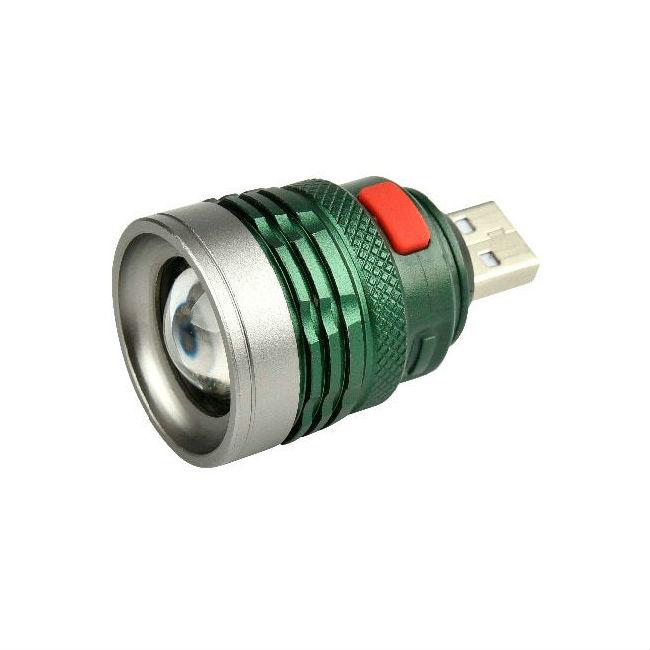 Потужний світлодіодний ліхтарик USB