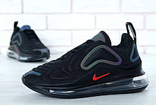 Кроссовки мужские Найк Nike Air Max 720 Black/White. ТОП Реплика ААА класса., фото 2