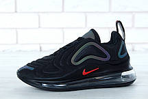 Кроссовки мужские Найк Nike Air Max 720 Black/White. ТОП Реплика ААА класса., фото 3