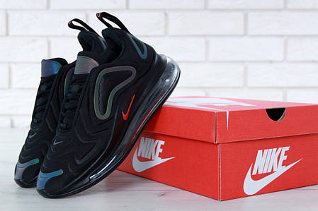 Кроссовки мужские Найк Nike Air Max 720 Black/White. ТОП Реплика ААА класса., фото 2