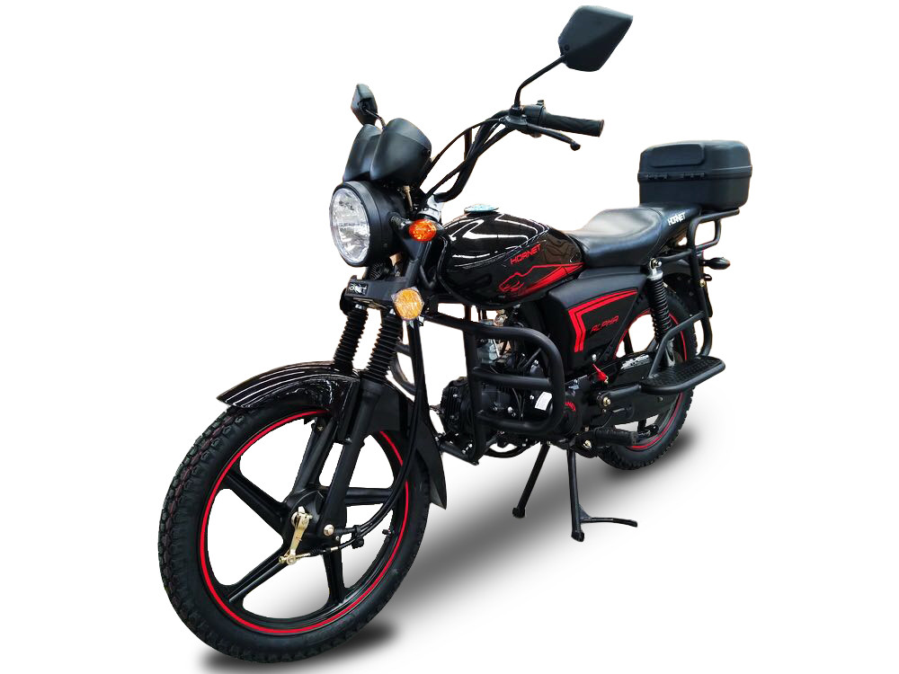 Мотоцикл HORNET Alpha (LUX) 125куб.см, черный - фото 4 - id-p675064699