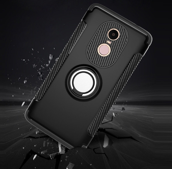 Захисний бампер з магнітом і кільцем Xiaomi Redmi 4A, фото 1