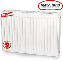 Сталеві радіатори опалення Ultratherm 22 тип 600/1200 з бічним під'єднанням (Туреччина)