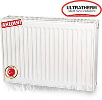 Сталевий радіатор Ultratherm 22 тип 500/900 нижнє під'єднання Turkey