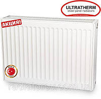 Сталеві радіатори Ultratherm 22 тип 500/1400 нижнє під'єднання, Туреччина