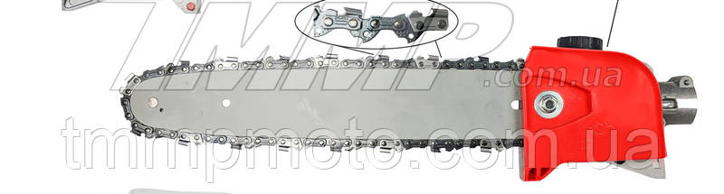 Насадка-сучкоріз для мотокоси (4*28, шина -12"), фото 2