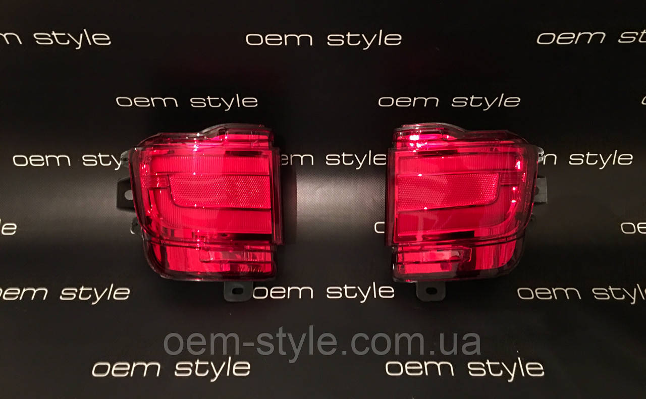 Вставки в бампер LED Toyota Land Cruiser 200 2015-2018