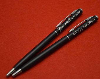 Іменні ручки з гравіюванням В две строки