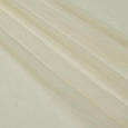 Тюль сітка з обважнювачем, однотонний молочно-жовтий, фото 2