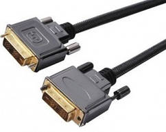 05-06-021. Шнур DVI (штекер - штекер), з фільтрами, 1,8м