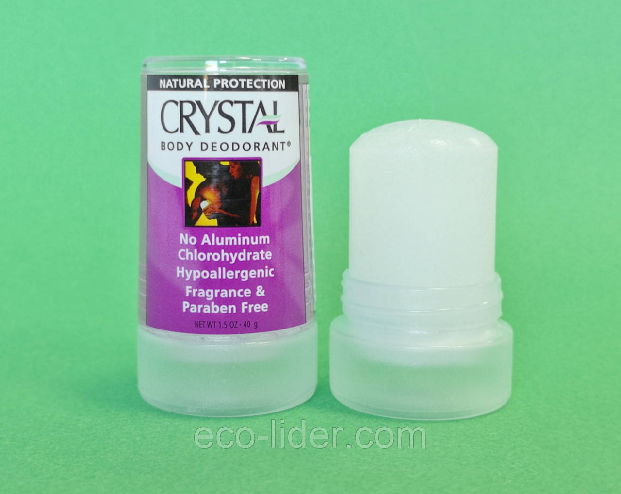 Натуральный дезодорант кристалл Crystal Body Deodorant Stick, 40 г США - фото 2 - id-p77912263