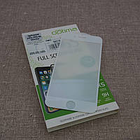 Защитное стекло Optima 5D iPhone 6 white