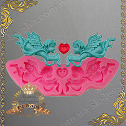 Форма силіконова " Два Ангелочка"