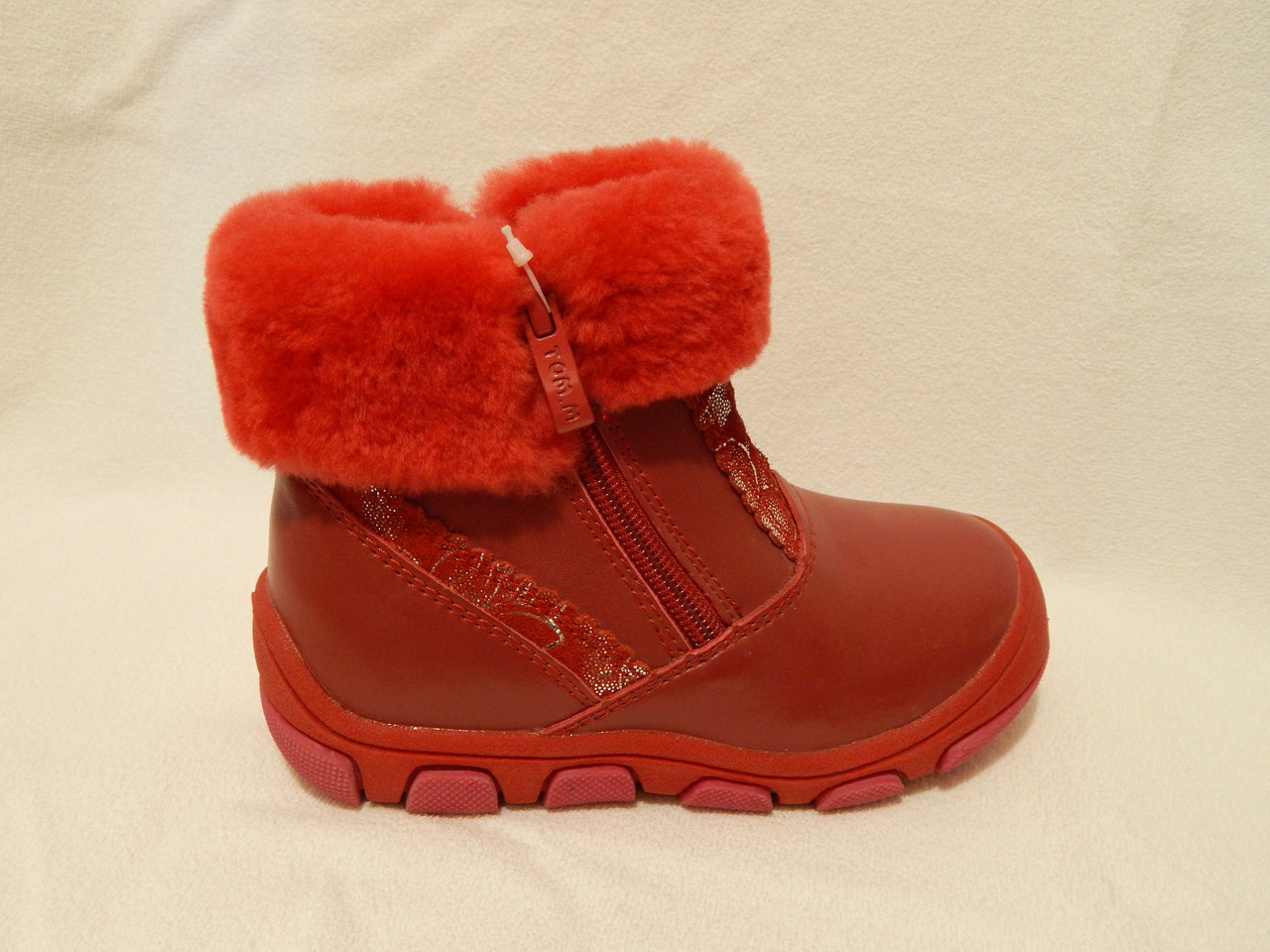 Зимові черевички дитячі для дівчинки ТМ Tom.m