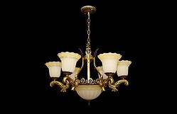 Люстра в античному стилі бронза 2061/6+3