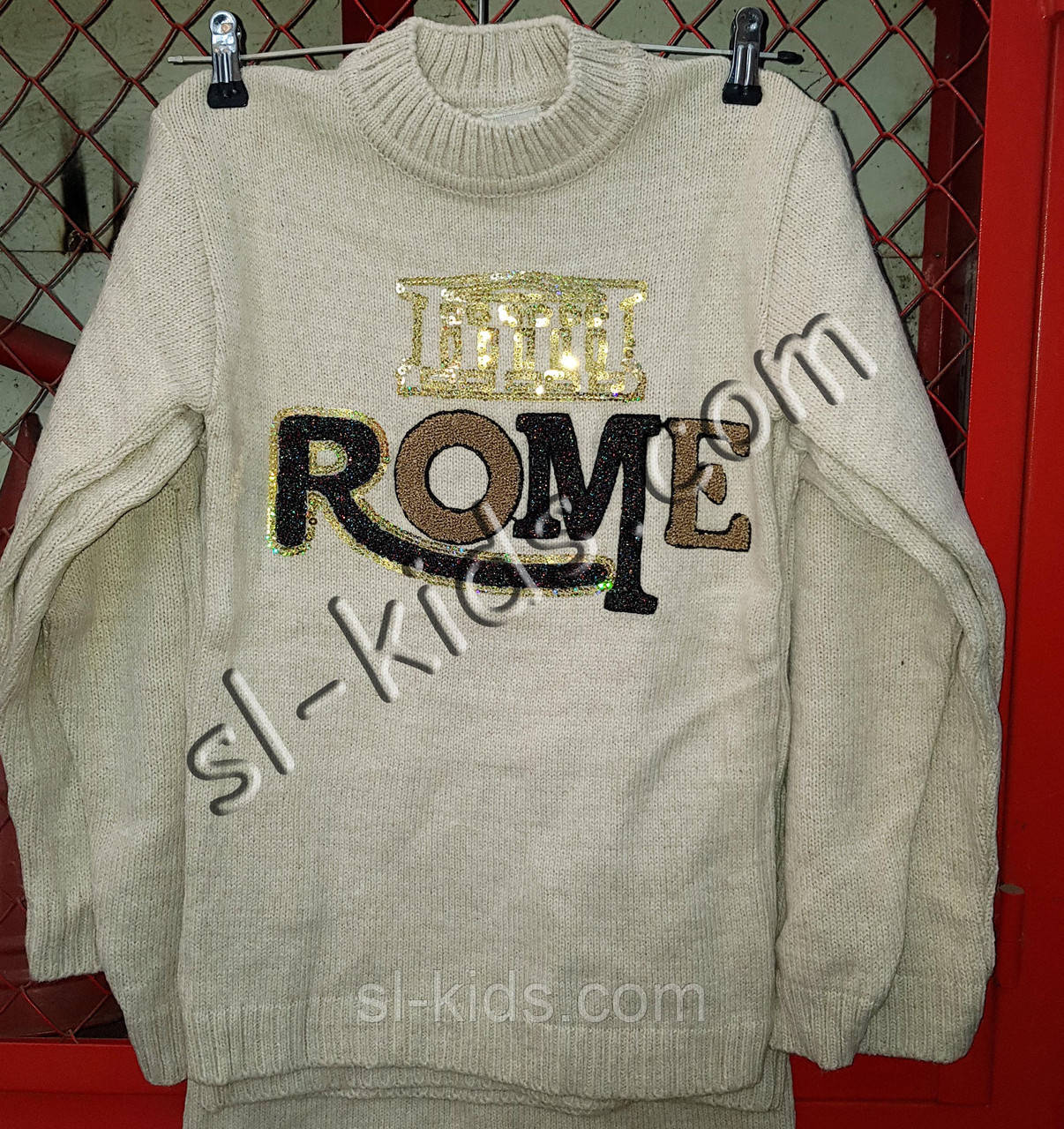 Туніка в'язання для дівчинки 9-13 років (Gilgin01)