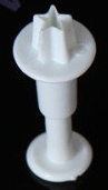 Плунжер кондитерський для мастики, марципану "Зірочка", 6 мм