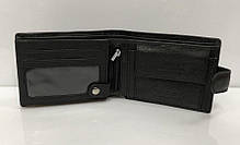 Гаманець портмоне чоловічий шкіряний три відділи відкидна візитниця на 8 карт Dr. Bond M8-1 12х9х3см, фото 4