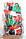 Новорічна Іграшка Підвісні Санта Клауси з Мішком Лізуть по Світної Led Сходах 35 - 3 шт (2816 - 14), фото 5