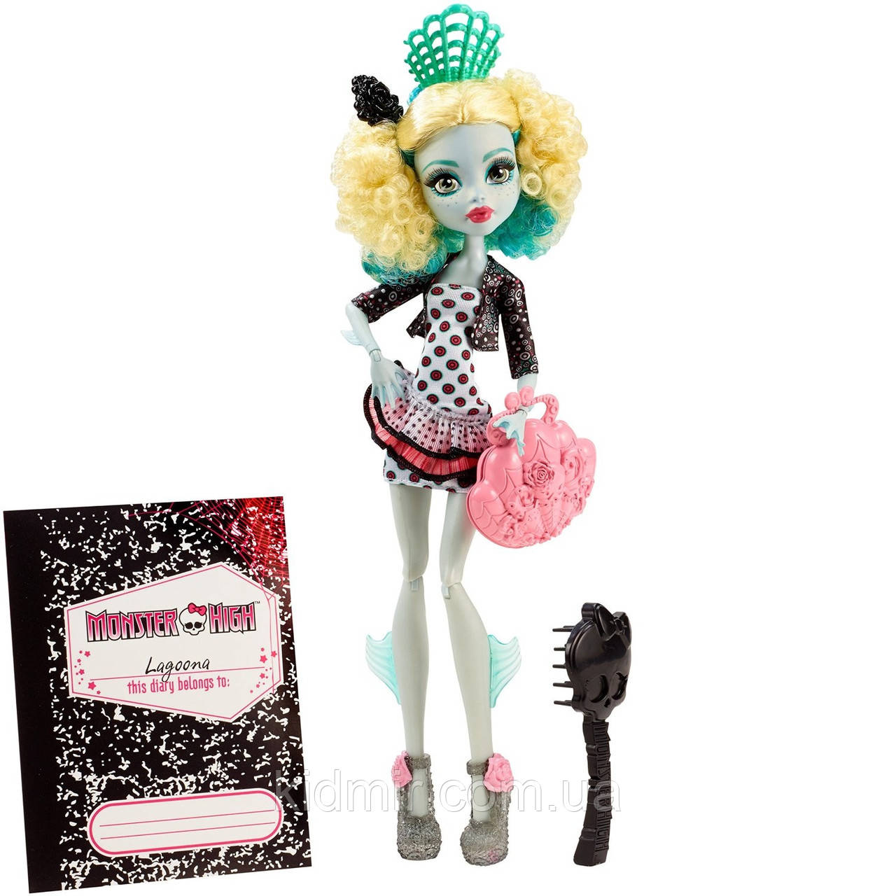 Лялька Монстр Хай Лагуна Блю Монстри за обміном Monster High Lagoona Blue CDC37