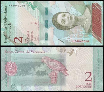 Venezuela Венесуела - 2 Bolivares 2018 UNC