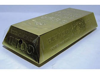 Запальничка настільна - злиток золота. Полум'я: вогник. Довжина: 13 см Ширина: 5 см