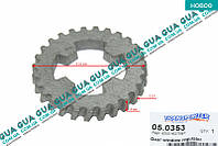 Шестерня механизма электродвигателя / моторчика стеклоподъемника ( метал. ) 1 шт 05.0353 Iveco / ИВЕКО DAILY