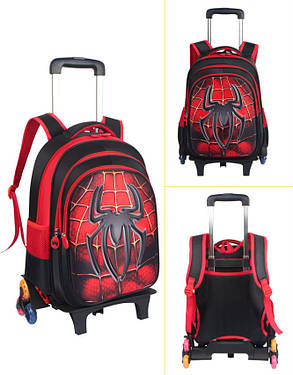 Суперрюк рюкзак-тріжка у формі Супермен Павук, фото 2