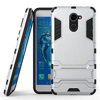 Чохол Huawei Y7 2017 / Y7 Prime / Enjoy 7 Plus Hybrid Armored Case світло-сірий